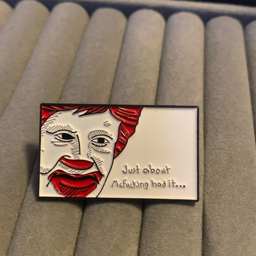 Funny pin